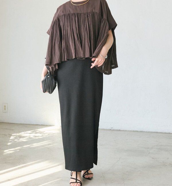  「【シリーズ累計販売数一万枚突破！】2WAYリブタンクワンピース」|ワンピース|