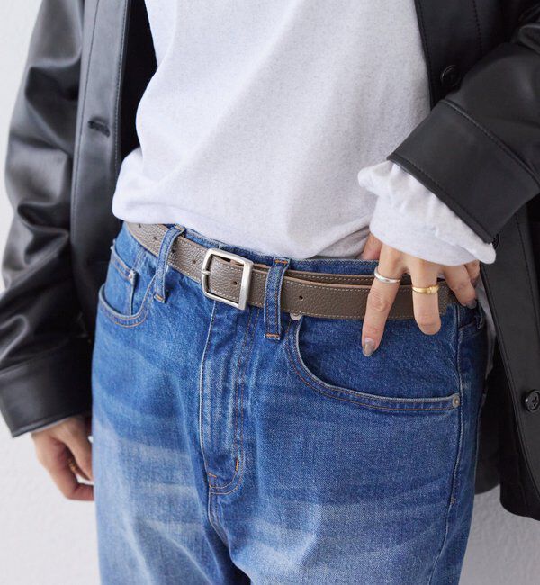  「【A・MONN(アモン)】SHIHOコラボレザーベルト」|ベルト|