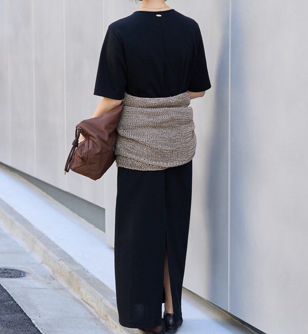  「【接触冷感・紫外線防止素材】ゴブソデカットソーワンピース」|ワンピース|