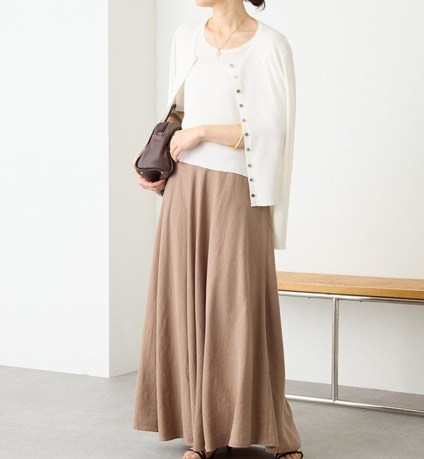  「予約【アンサンブル対応可】コットンリブカーディガン」|カーディガン|