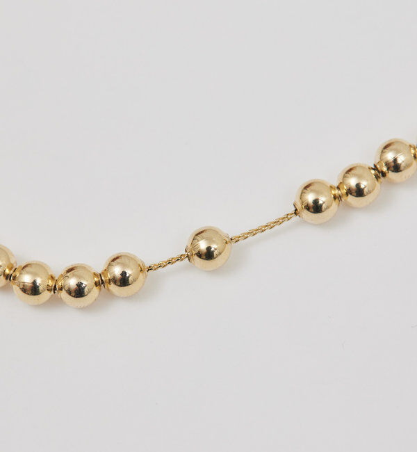  「ボールビーズロングネックレス」|リング|