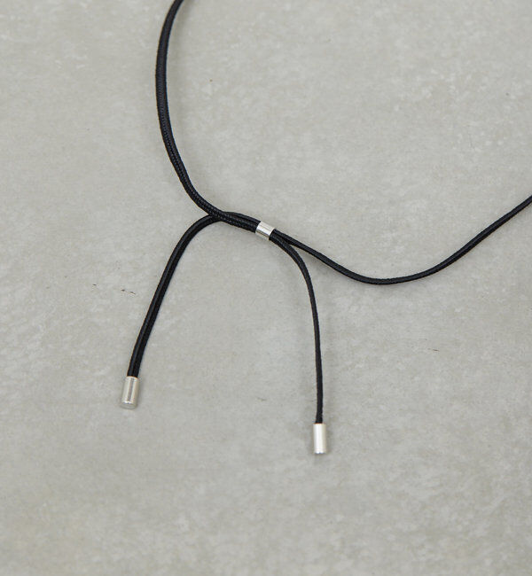  「メタルトップコードネックレス」|ネックレス|