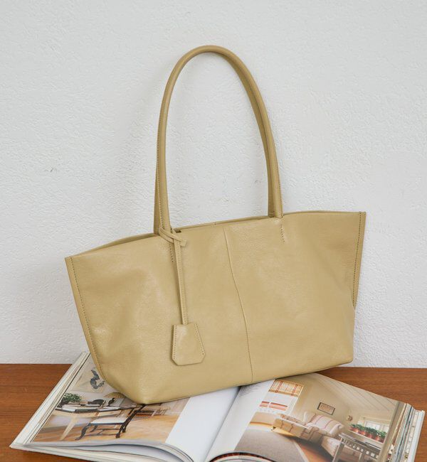  「【実用性抜群！】【2.718】ボートトート」|トートバッグ|ライトベージュ