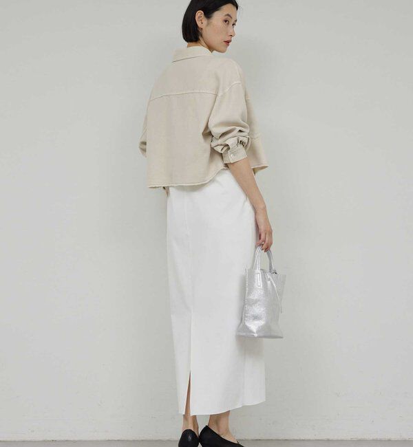  「【セットアップ対応】リヨセルショートシャツ」|シャツ・ブラウス|