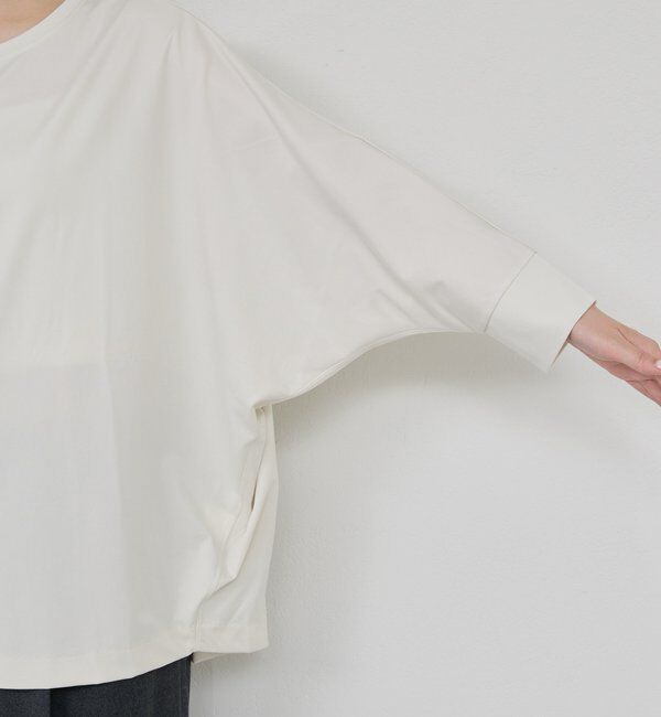  「【セットアップ対応】キュプラジャージードルマンプルオーバー」|Tシャツ・カットソー|