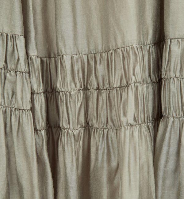  「ギャザーフレアスカート」|スカート|