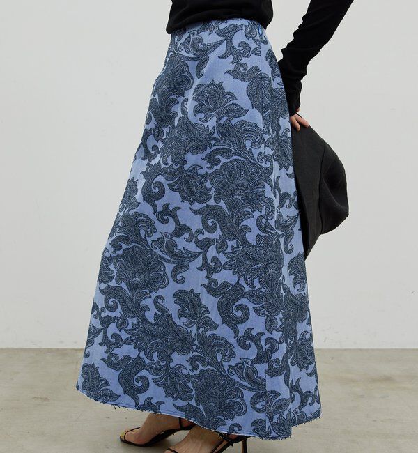  「【セットアップ対応】ジャガードスカート」|スカート|