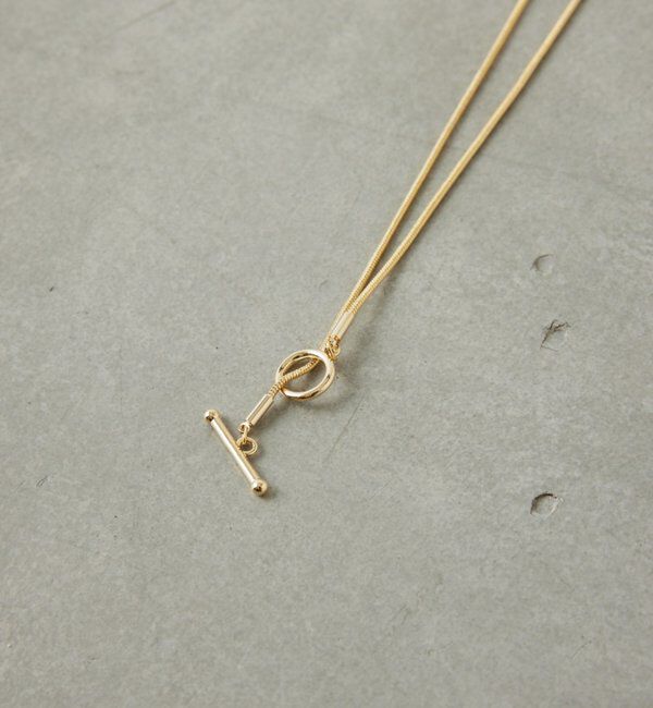  「スネイクチェーン2WAYネックレス」|リング|