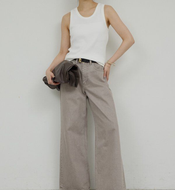  「リブタンクトップ」|Tシャツ・カットソー|