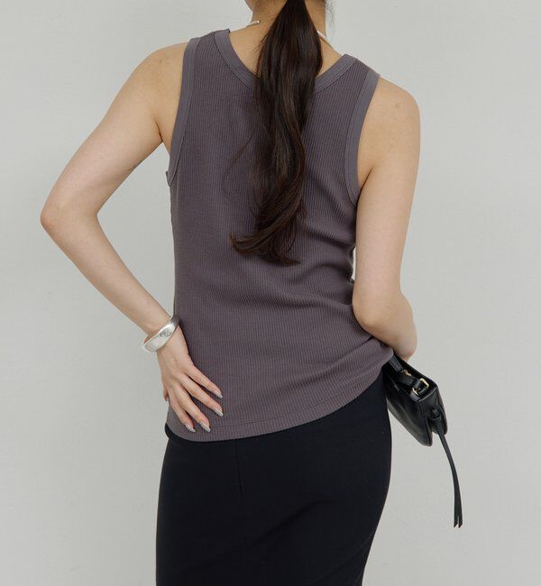  「リブタンクトップ」|Tシャツ・カットソー|