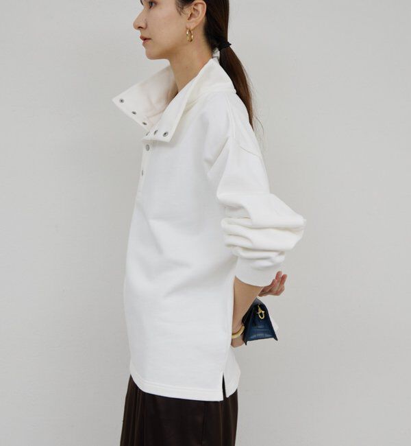  「ハーフスナップスウェット」|Tシャツ・カットソー|