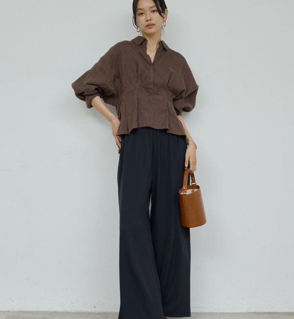  「【WEB限定】【大人気につきリバイバル】ウエストシェイプシャツ」|シャツ・ブラウス|