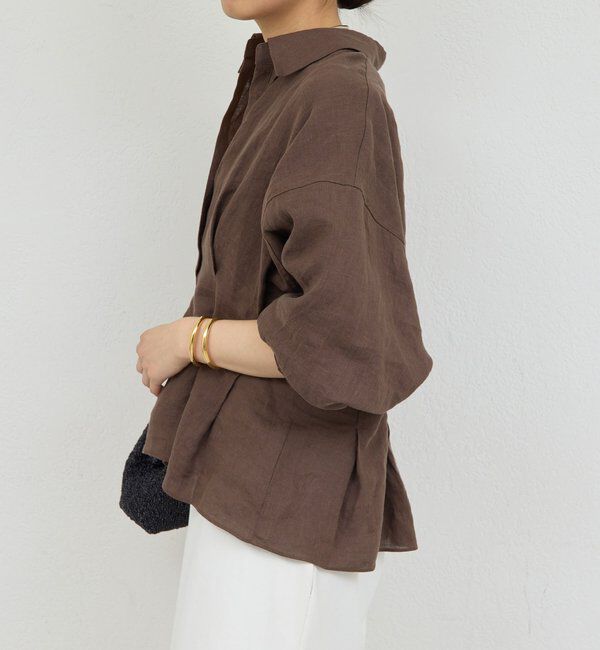  「【WEB限定】【大人気につきリバイバル】ウエストシェイプシャツ」|シャツ・ブラウス|