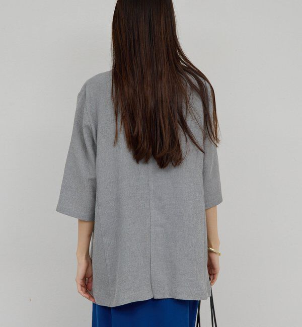  「【2サイズ展開】【大人気アイテムが今年も登場】ハーフスリーブジャケット」|テーラードジャケット|