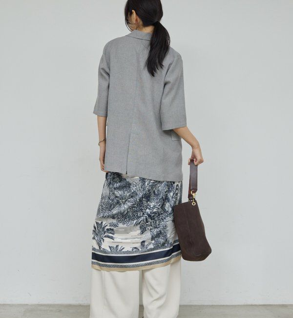  「【2サイズ展開】【大人気アイテムが今年も登場】ハーフスリーブジャケット」|テーラードジャケット|