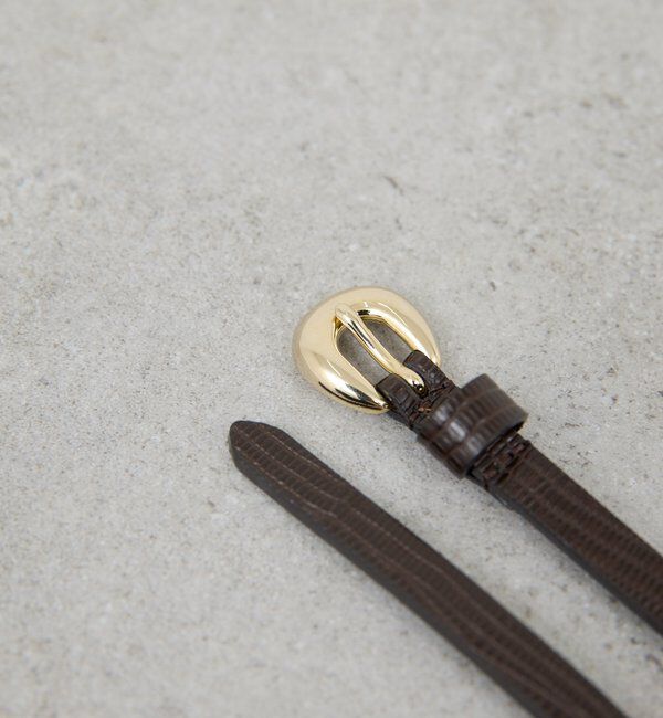  「プランプバックルベルト」|ベルト|