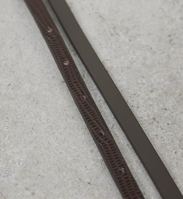  「プランプバックルベルト」|ベルト|