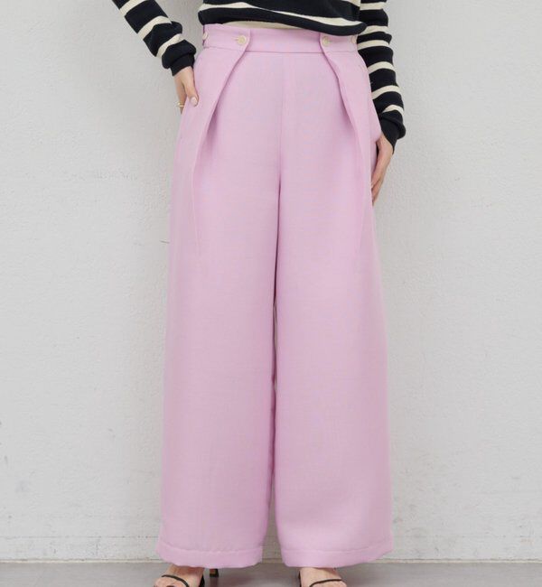  「【HERITANOVUM】タックマリンパンツ」|チノ|