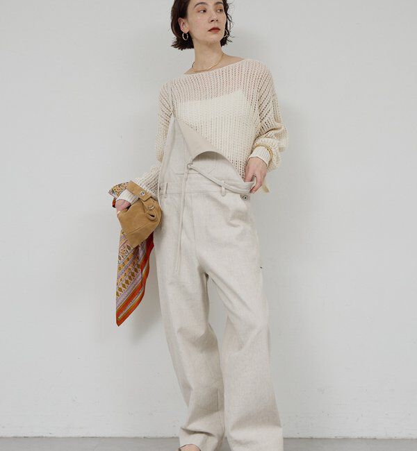  「レーシーメッシュニット」|ニット・セーター|