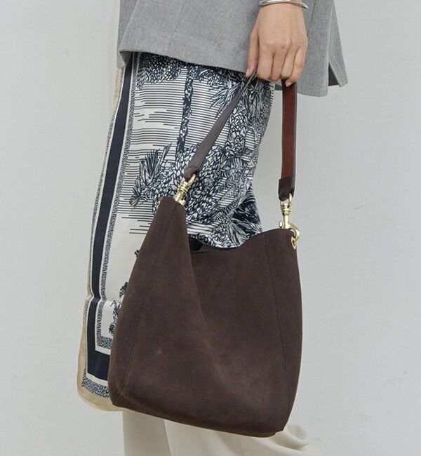  「【Maurizio Taiuti】ワンショルダーバッグ/DBR」|クラッチバッグ|ダークブラウン