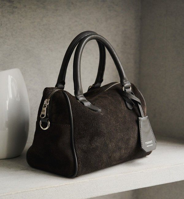  「スエード2WAYミニボストンバッグ」|ボストンバッグ|