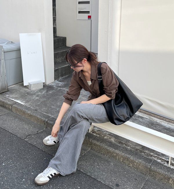  「レザーホーボーバッグ L」|ショルダー・メッセンジャー|