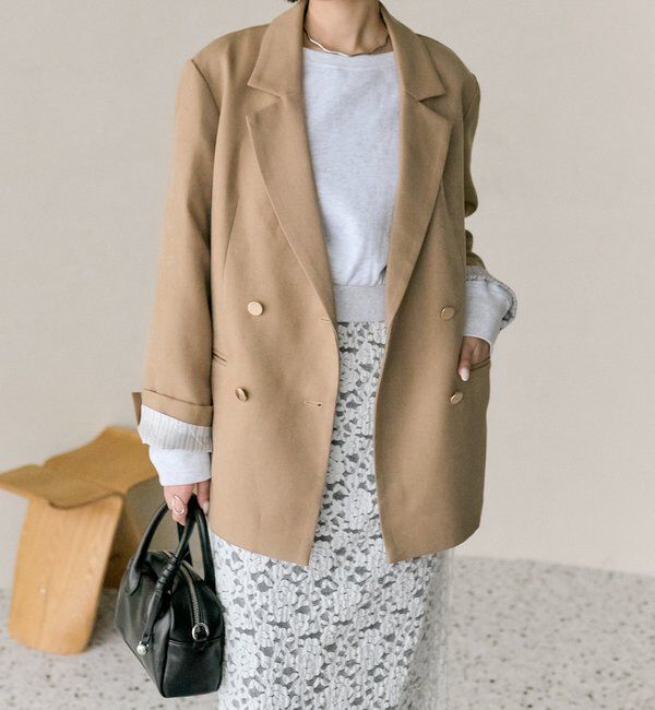  「金ボタンテーラードジャケット」|テーラードジャケット|