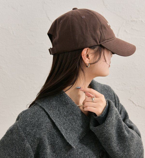  「ピーチロゴ刺繍キャップ」|ハット|