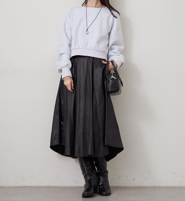 「フレアミドルスカート」|スカート|