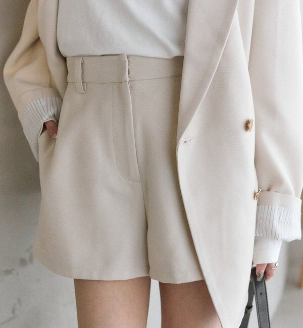  「TRショートパンツ」|チノ|アイボリー