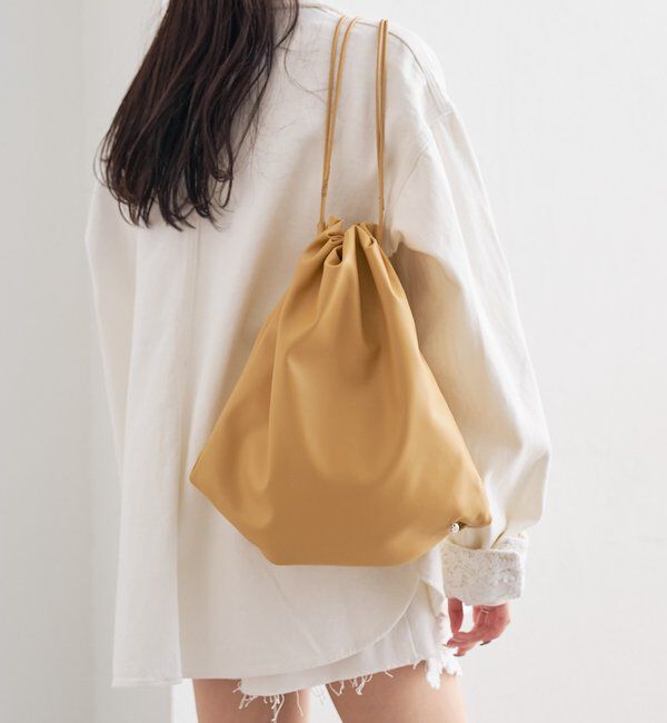  「プレート付きナップザック」|トートバッグ|