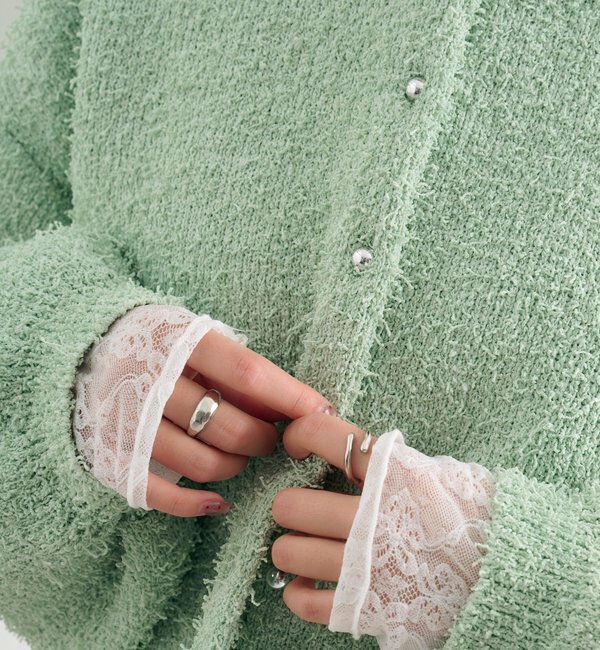  「26SSミニフリンジカーディガン」|カーディガン|