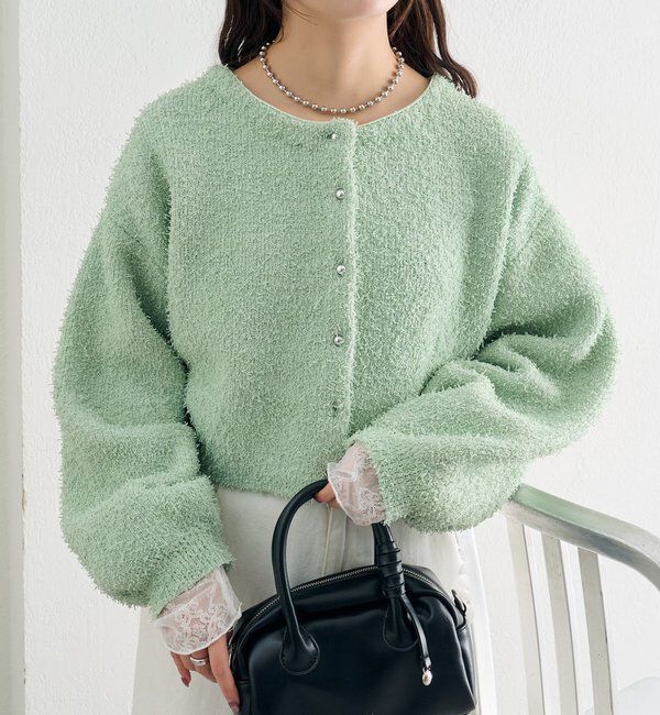  「26SSミニフリンジカーディガン」|カーディガン|