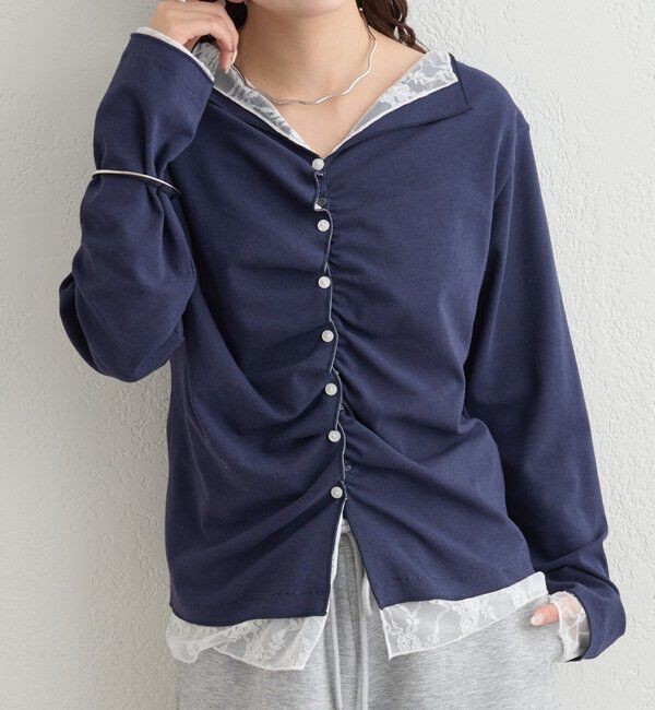  「配色カットソー」|Tシャツ・カットソー|