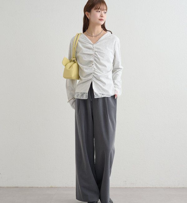  「配色カットソー」|Tシャツ・カットソー|