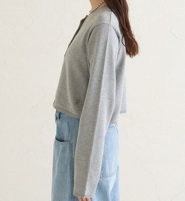  「デイリーショートカーディガン」|カーディガン|