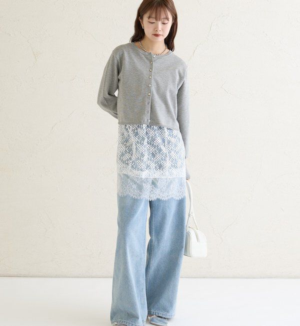  「デイリーショートカーディガン」|カーディガン|