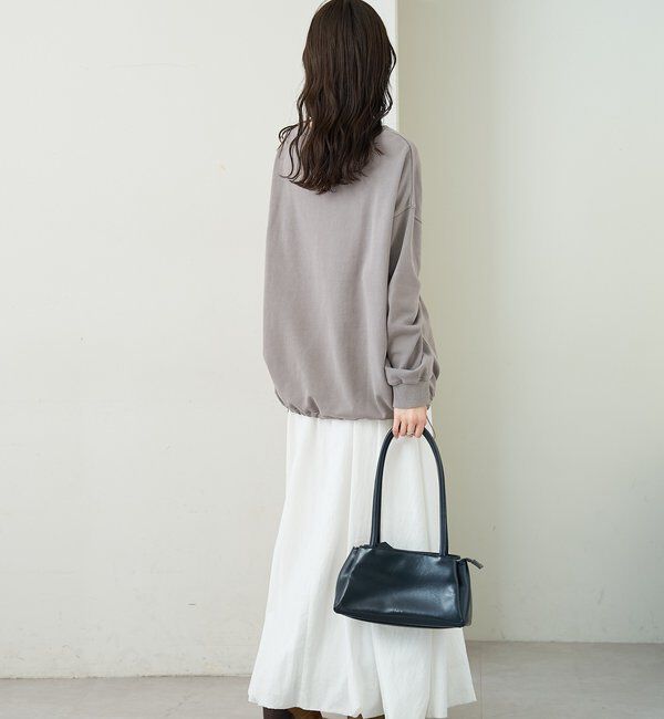  「アップリケロゴスウェット」|パーカー|