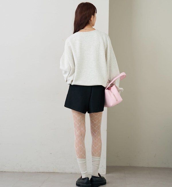  「アップリケロゴスウェット」|パーカー|