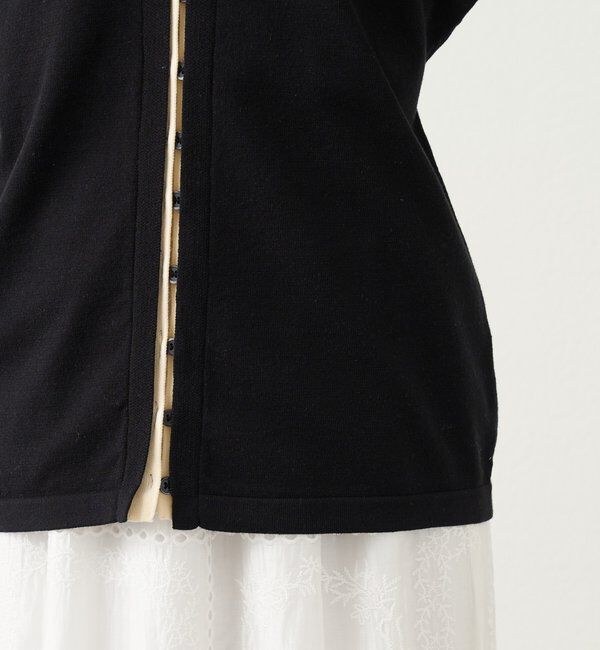  「長袖ポロニット」|カーディガン|