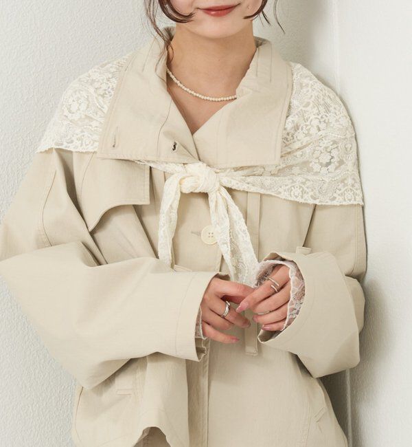  「マルチレーススカーフ」|マフラー|