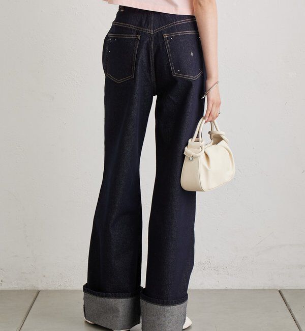  「ラインストーンデニム」|デニム|