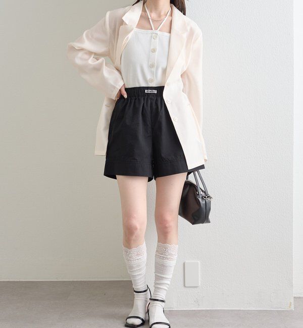  「ベルト付きシアージャケット」|その他|