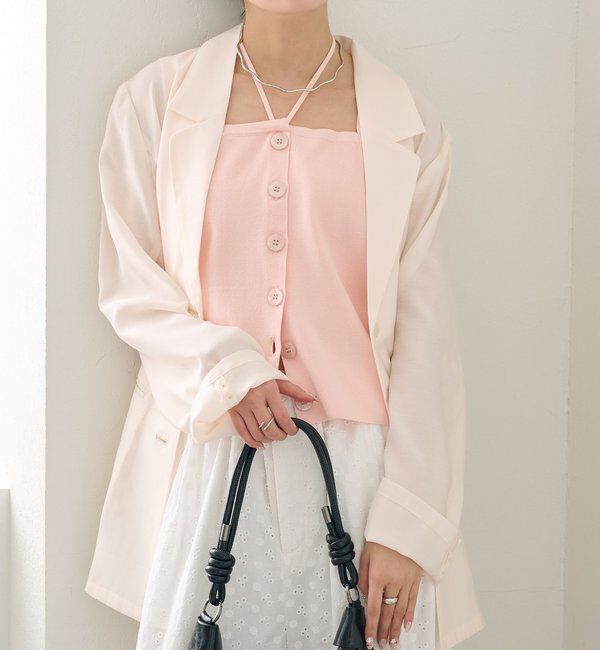  「ベルト付きシアージャケット」|その他|