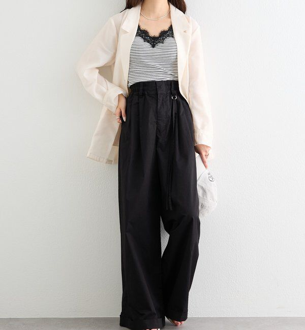  「ベルト付きシアージャケット」|その他|