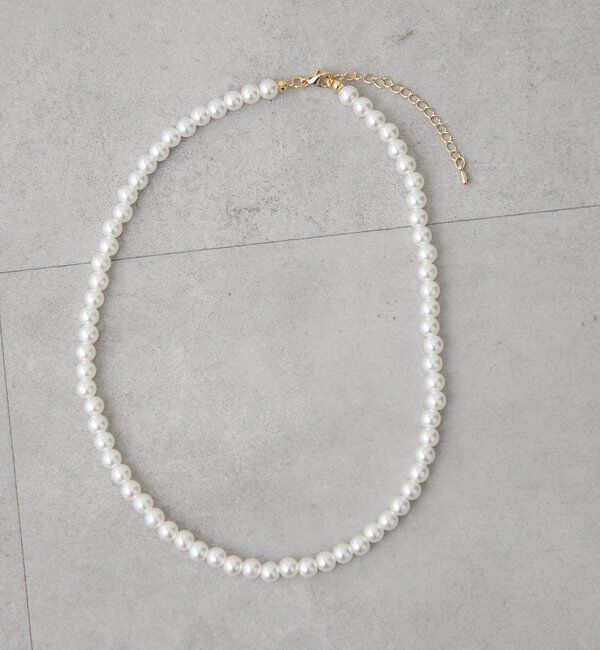  「シンプルパールネックレス」|リング|