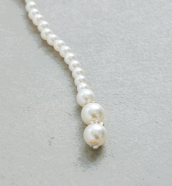  「パールラインチョーカーネックレス」|リング|