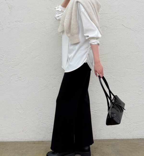  「サテンBIGシャツ」|シャツ・ブラウス|