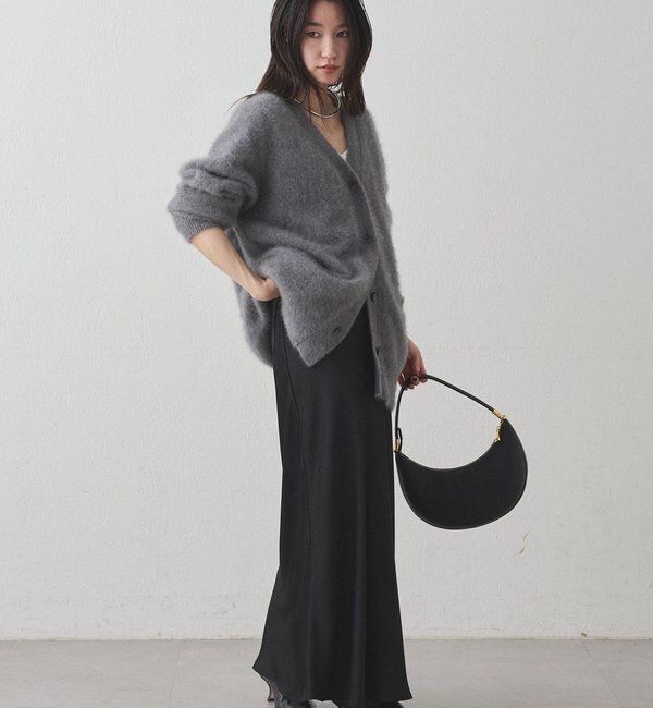  「FURカシミヤニットカーデ」|ニット・セーター|
