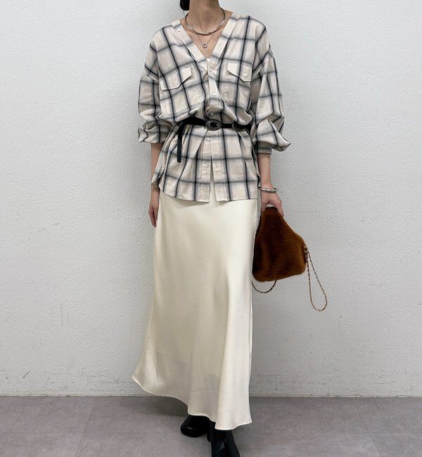  「オンブレチェックシャツ」|シャツ・ブラウス|